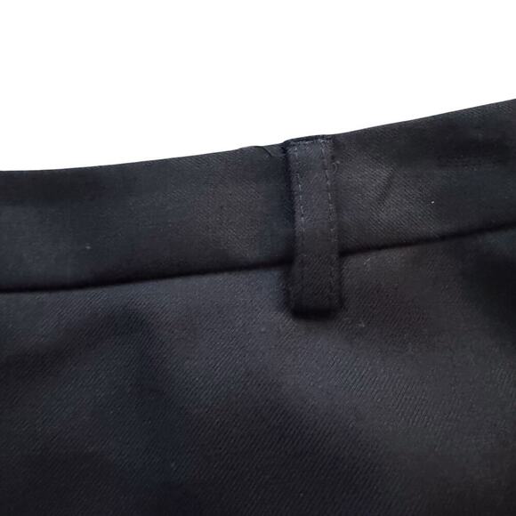 VTG J. Crew 100% Wool Skirt Womens Sz. 10  Black Professional Pencil Academia - Picture 8 of 10